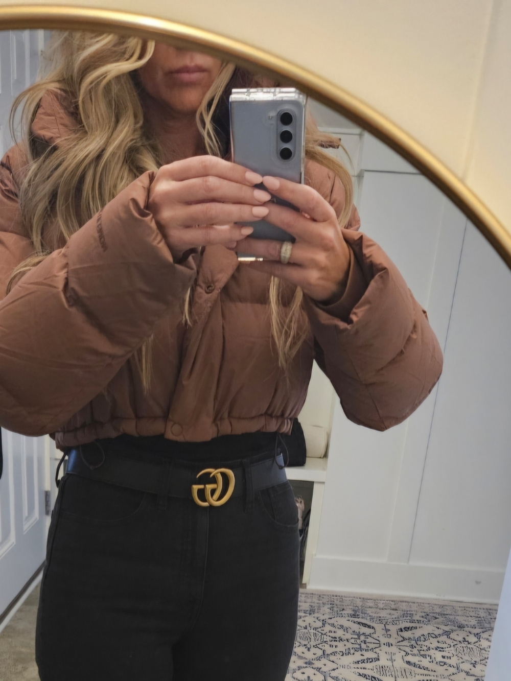 lululemon Brown Puffer Jacket